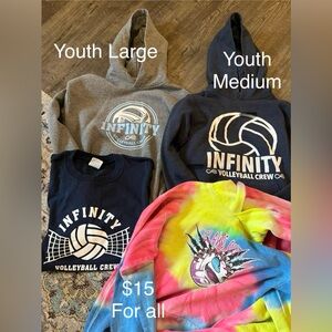 Infinity Volleyball Crew lot